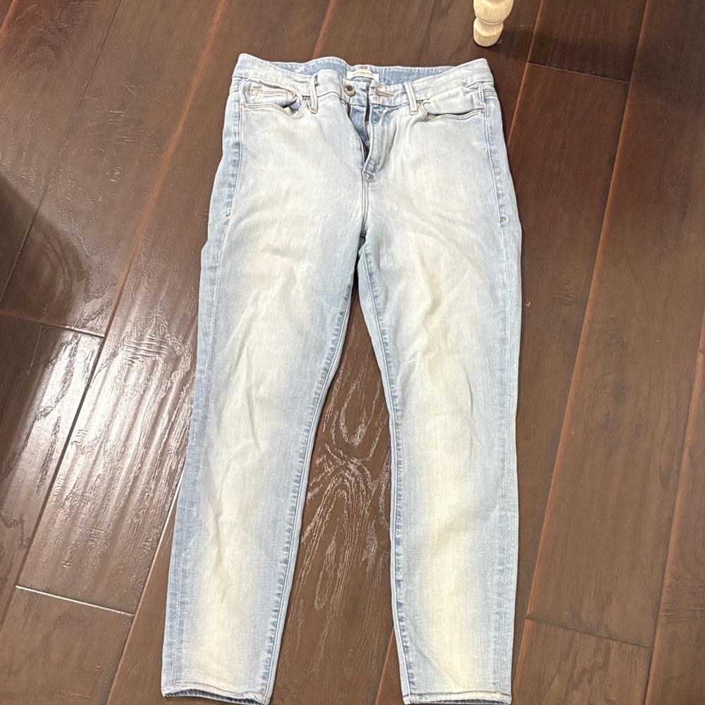 Good American Women's Light Blue Skinny Jeans